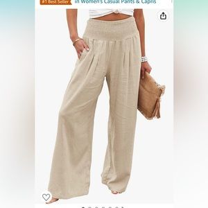 High Waisted Palazzo Pants